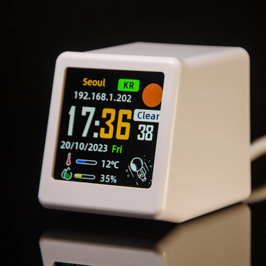 GeekMagic Smalltv-Ultra Smart WiFi Weather Station