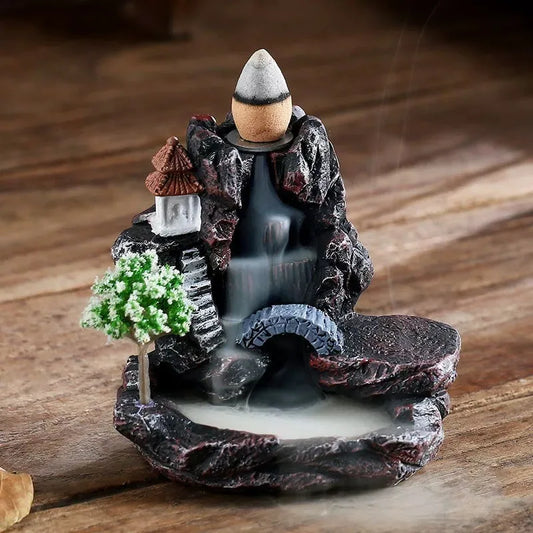 Backflow Incense Holder Waterfall