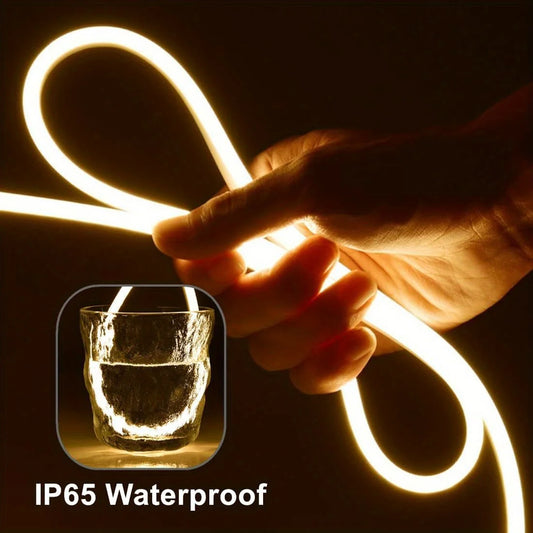 LED Neon Strip Light – USB 5V Dimmable with Touch Sensor &amp; Waterproof Design