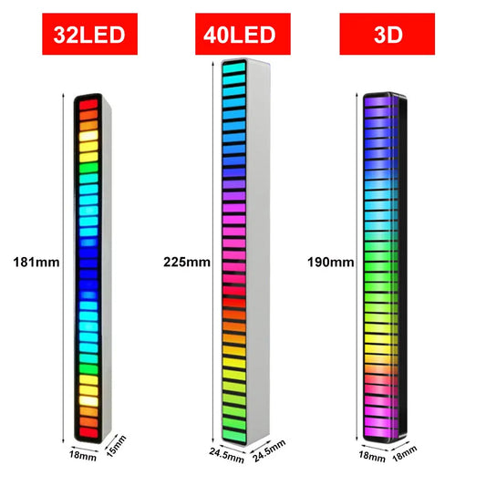 Smart RGB Symphony Sound-Control LED Light