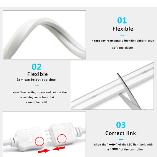 Smart WiFi Neon RGB LED Strip