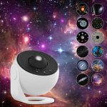 Night Light Galaxy Projector – 360° Rotating Starry Sky Planetarium Lamp for Kids’ Bedroom, Valentine’s Day & Wedding Decor