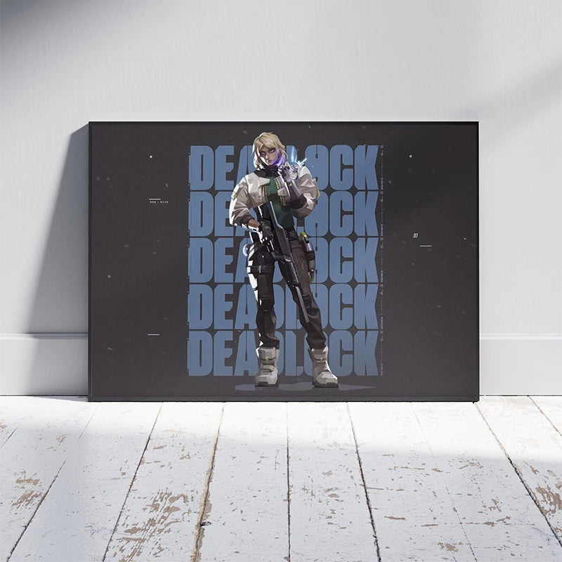 Popular Video Shooter Game Valorant Poster – Canvas Wall Art for Gaming Room Decor - Image 4