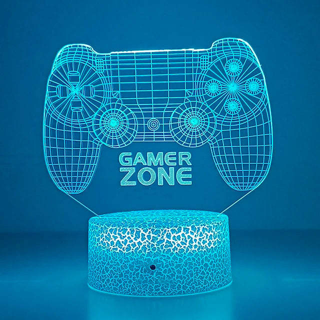 3D LED Gaming Table Lamp – Game-Themed Night Light for Kids & Gaming Room Decor - Image 30