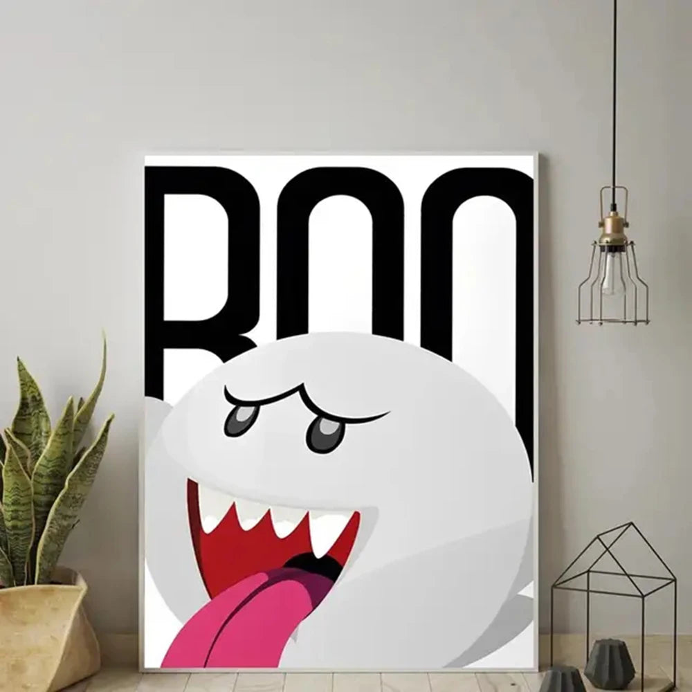 Classic Anime Movie Art Mario Poster Prints - Image 13