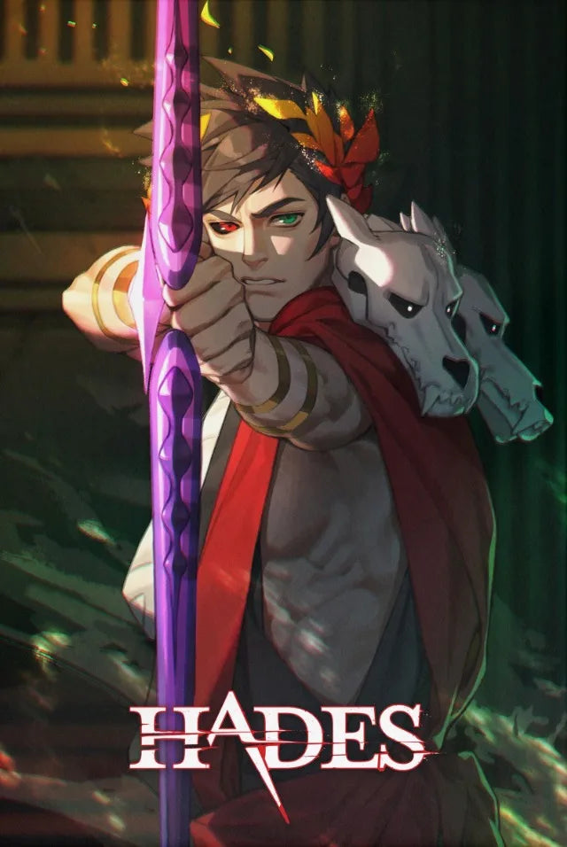 Classic Hades Game Cover Poster – Canvas Wall Art for Gaming Room Decor - Image 9