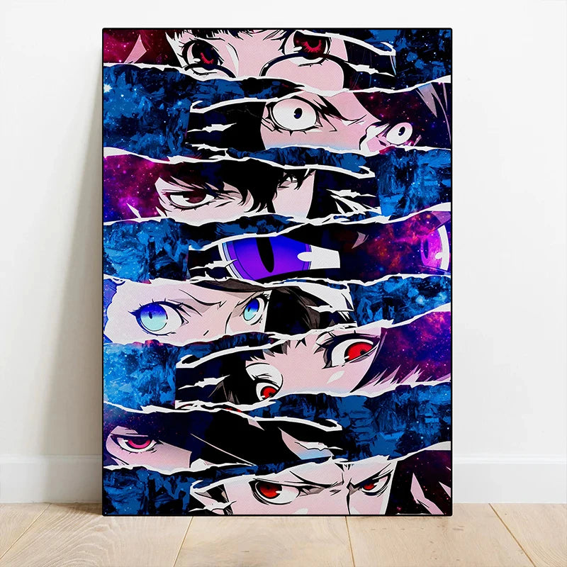 Persona 5 Canvas Poster – Japanese Classic Video Game Wall Art for Gaming Room & Home Decor - Image 4