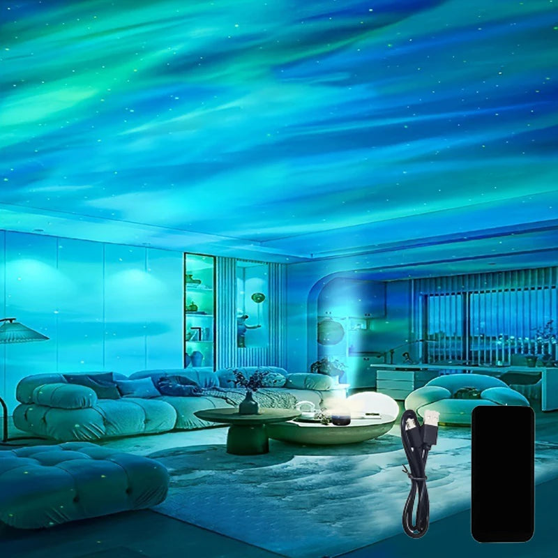 360° Star Projector Aurora Galaxy Light - Image 7