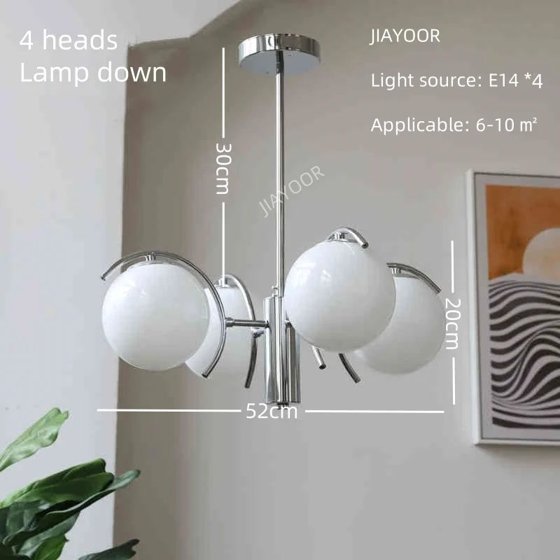 Nordic LED Chandelier – Vintage Modern Pendant Light for Living Room, Dining & Bedroom - Image 8