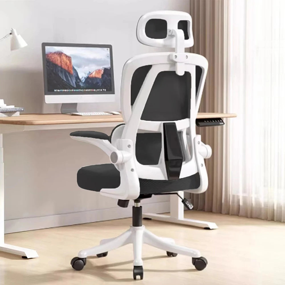 Ergonomic Office Chair – Adjustable High Back Mesh Chair with Lumbar Support and Flip-Up Arms - Image 11