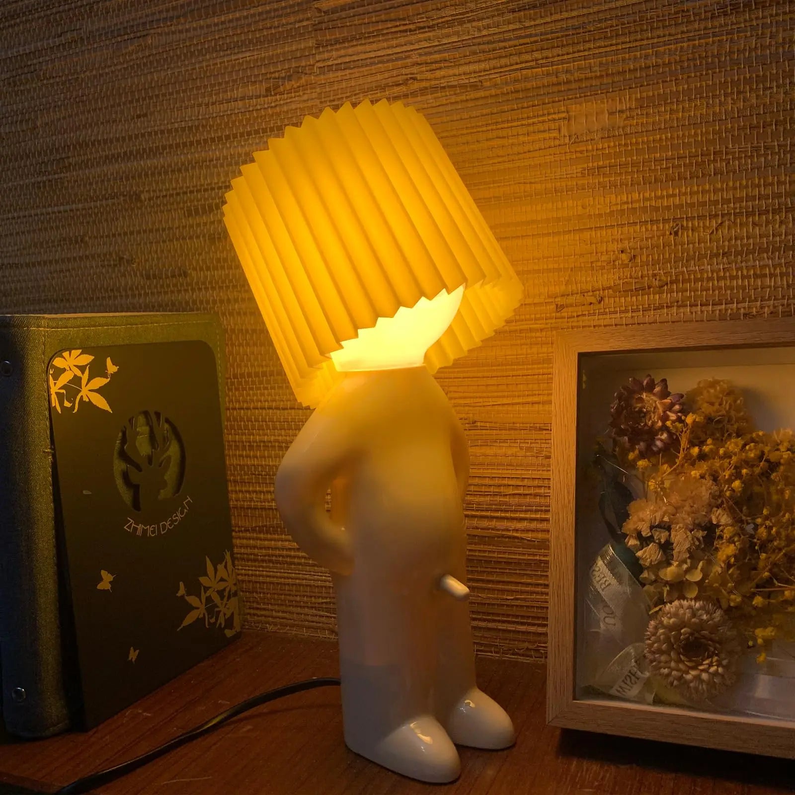 Creative Table Small Book Lights – Little Naughty Boy Night Light for Children & Home Decor - Image 6