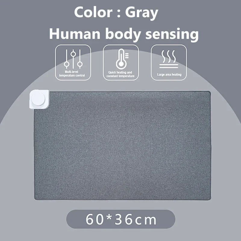 Digital Display Heated Mouse Pad – Electric Warming Desk Mat with Temperature Display for Office & Home Use - Image 14