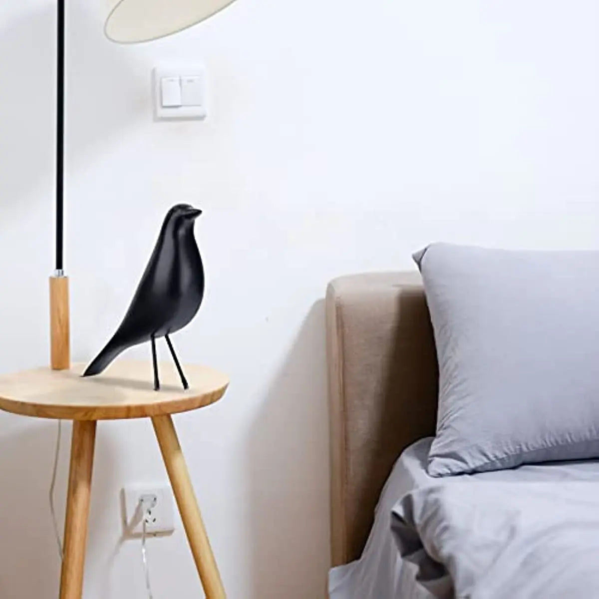 Black Bird Figurine – Resin Bird Statue Sculpture, Modern Minimalist Decorative Ornament for Living Room, Bedroom, or Office - Image 6