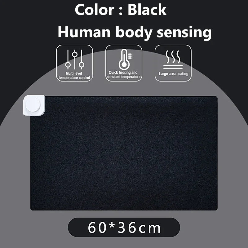 Digital Display Heated Mouse Pad – Electric Warming Desk Mat with Temperature Display for Office & Home Use - Image 10
