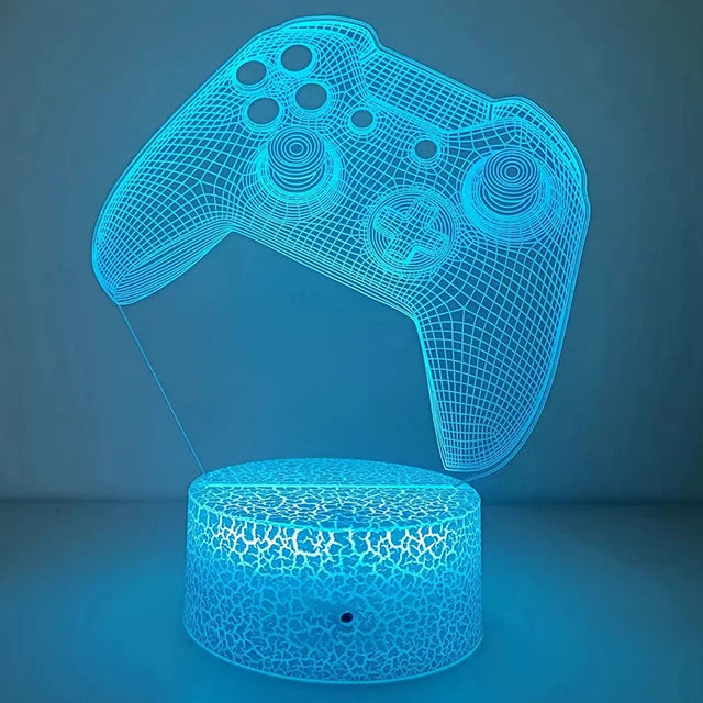 3D LED Gaming Table Lamp – Game-Themed Night Light for Kids & Gaming Room Decor - Image 12