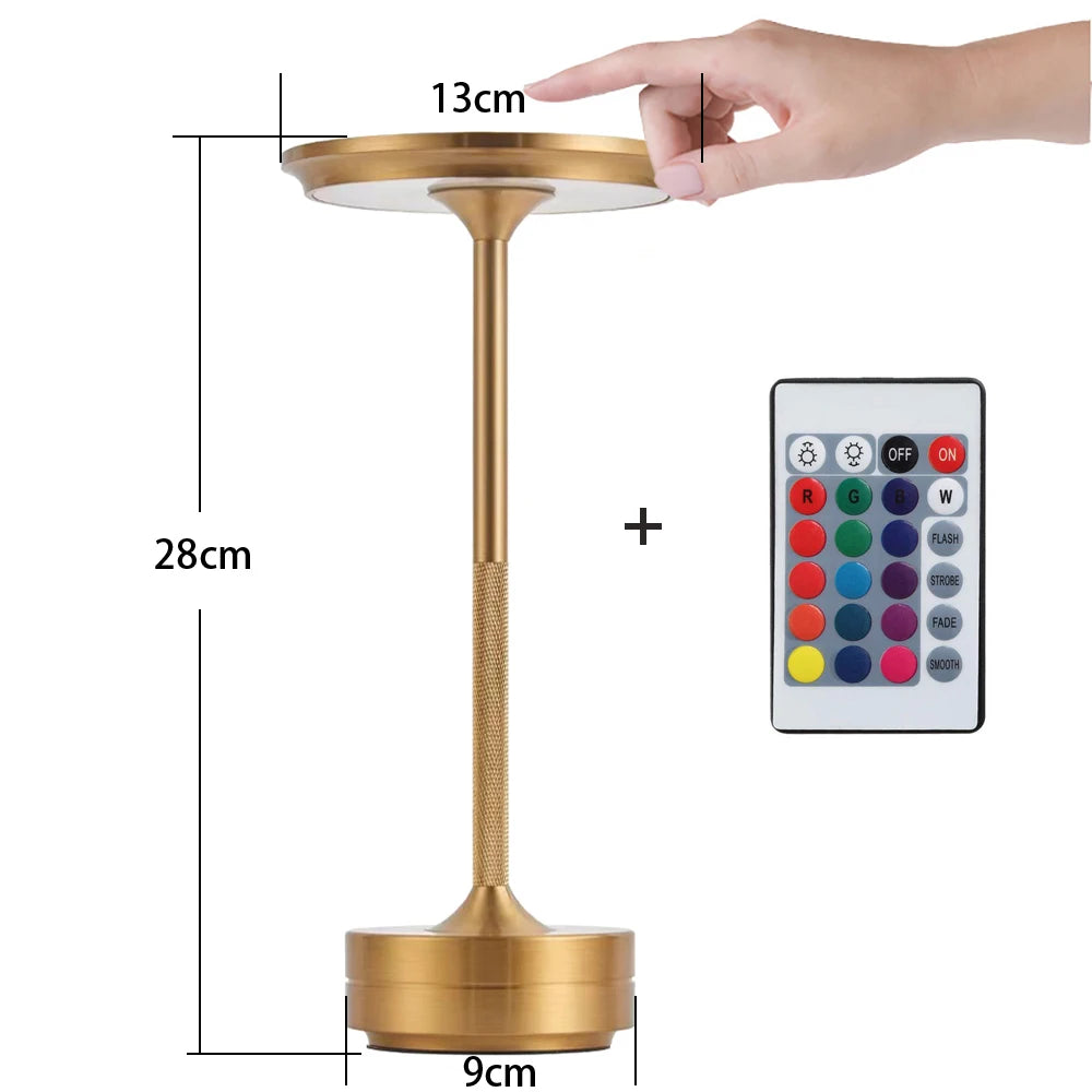 Creative Rechargeable LED Table Lamp – Touch Night Light for Home, Office & Decor - Image 9