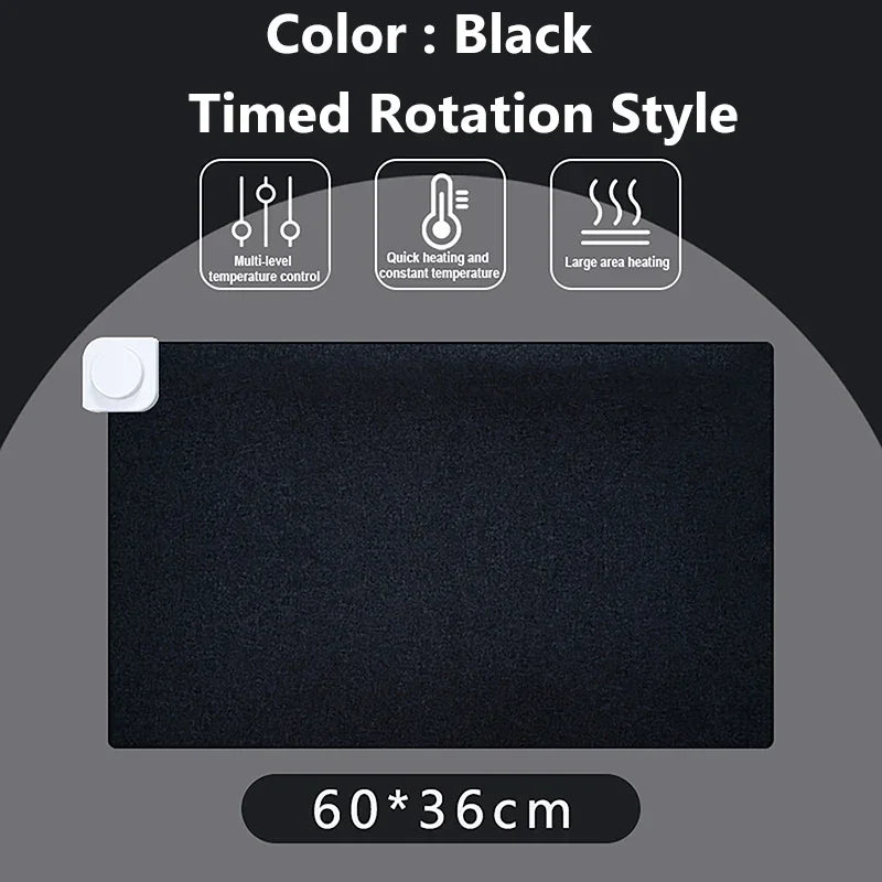 Digital Display Heated Mouse Pad – Electric Warming Desk Mat with Temperature Display for Office & Home Use - Image 18