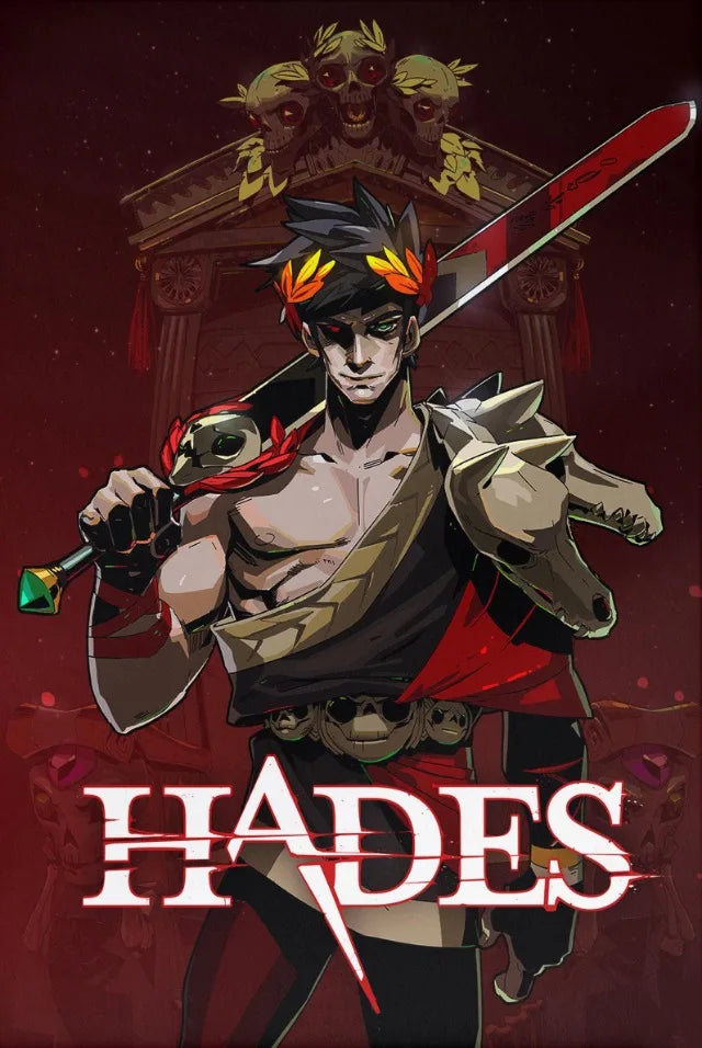 Classic Hades Game Cover Poster – Canvas Wall Art for Gaming Room Decor - Image 26
