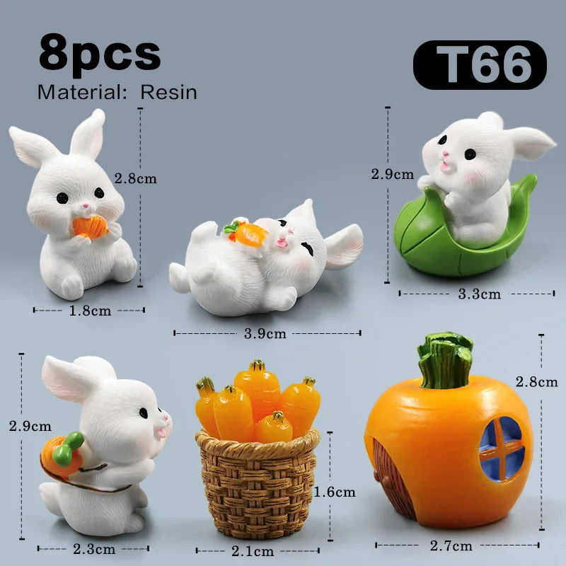 Hot Easter Cute Rabbit Figurine - Image 10