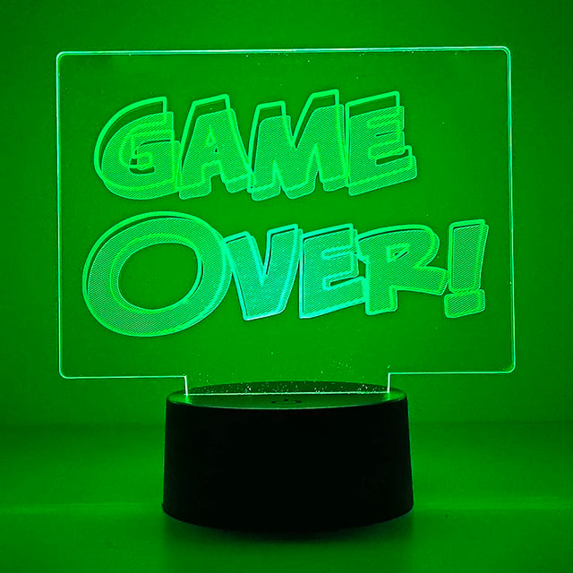 3D LED Gaming Table Lamp – Game-Themed Night Light for Kids & Gaming Room Decor - Image 11