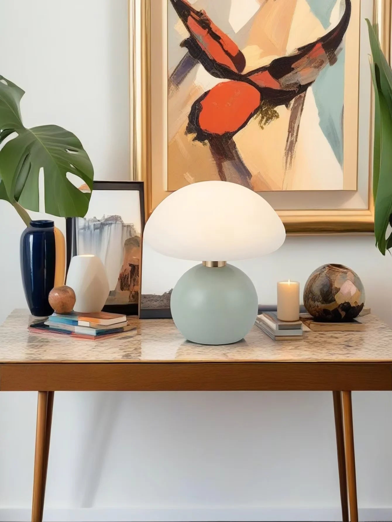 Mushroom USB Table Lamp – Cute Decorative Night Light for Bedroom & Desk - Image 2