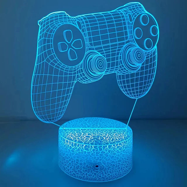 3D LED Gaming Table Lamp – Game-Themed Night Light for Kids & Gaming Room Decor - Image 9