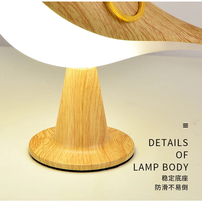 3 Colors Wooden Bird Night Lights - Image 3