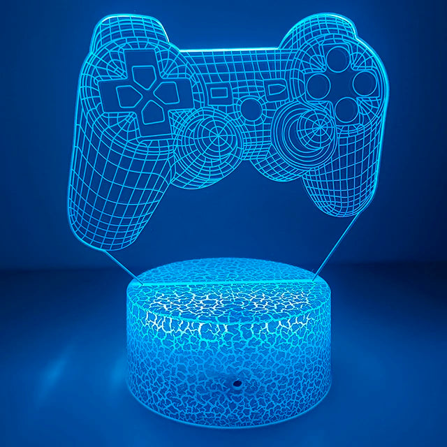 3D LED Gaming Table Lamp – Game-Themed Night Light for Kids & Gaming Room Decor - Image 26