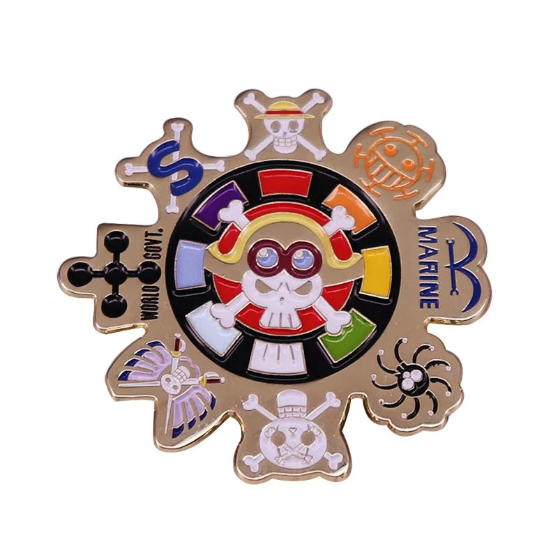 One Piece Going Merry Enamel Pin – Pirate Ship Brooch Lapel Pin for Backpacks, Bags & Fashion Accessories - Image 19