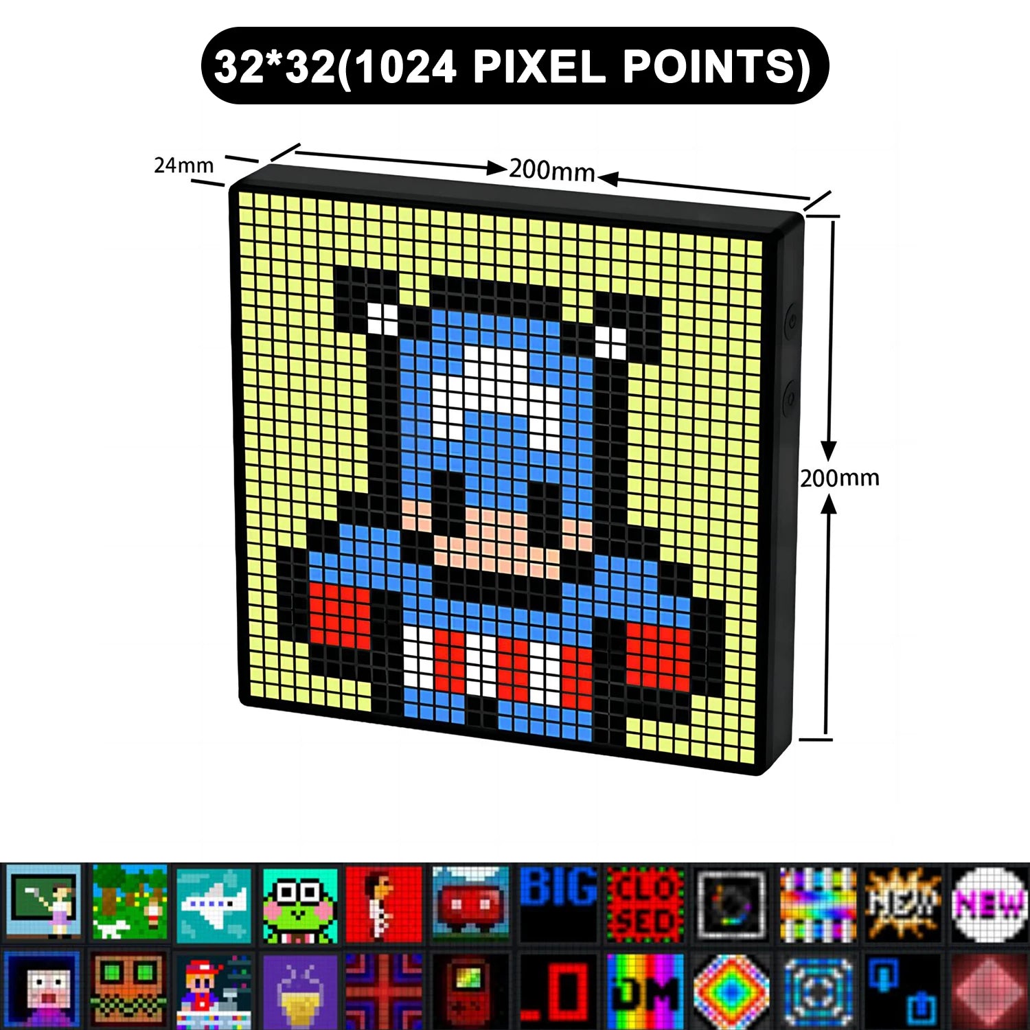 LED Pixel Matrix Bluetooth Smart Display 64x64 - Image 7