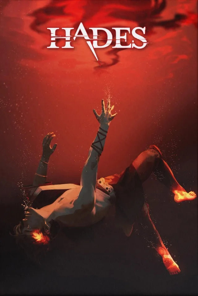 Classic Hades Game Cover Poster – Canvas Wall Art for Gaming Room Decor - Image 27