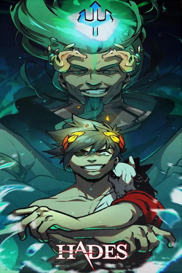 Classic Hades Game Cover Poster – Canvas Wall Art for Gaming Room Decor - Image 14