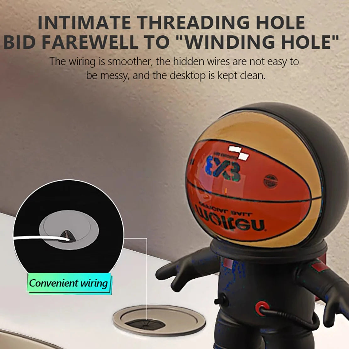 Modern Simple Gaming & Computer Desk – Wood Writing Table for Home, Office, or Student Use - Image 2