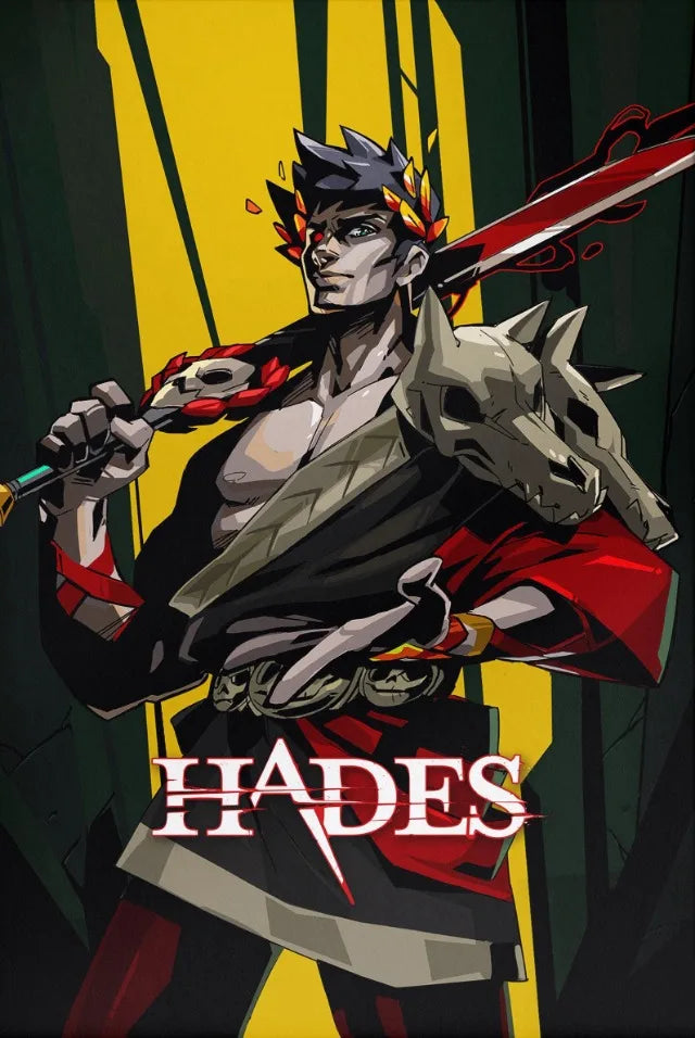 Classic Hades Game Cover Poster – Canvas Wall Art for Gaming Room Decor - Image 16