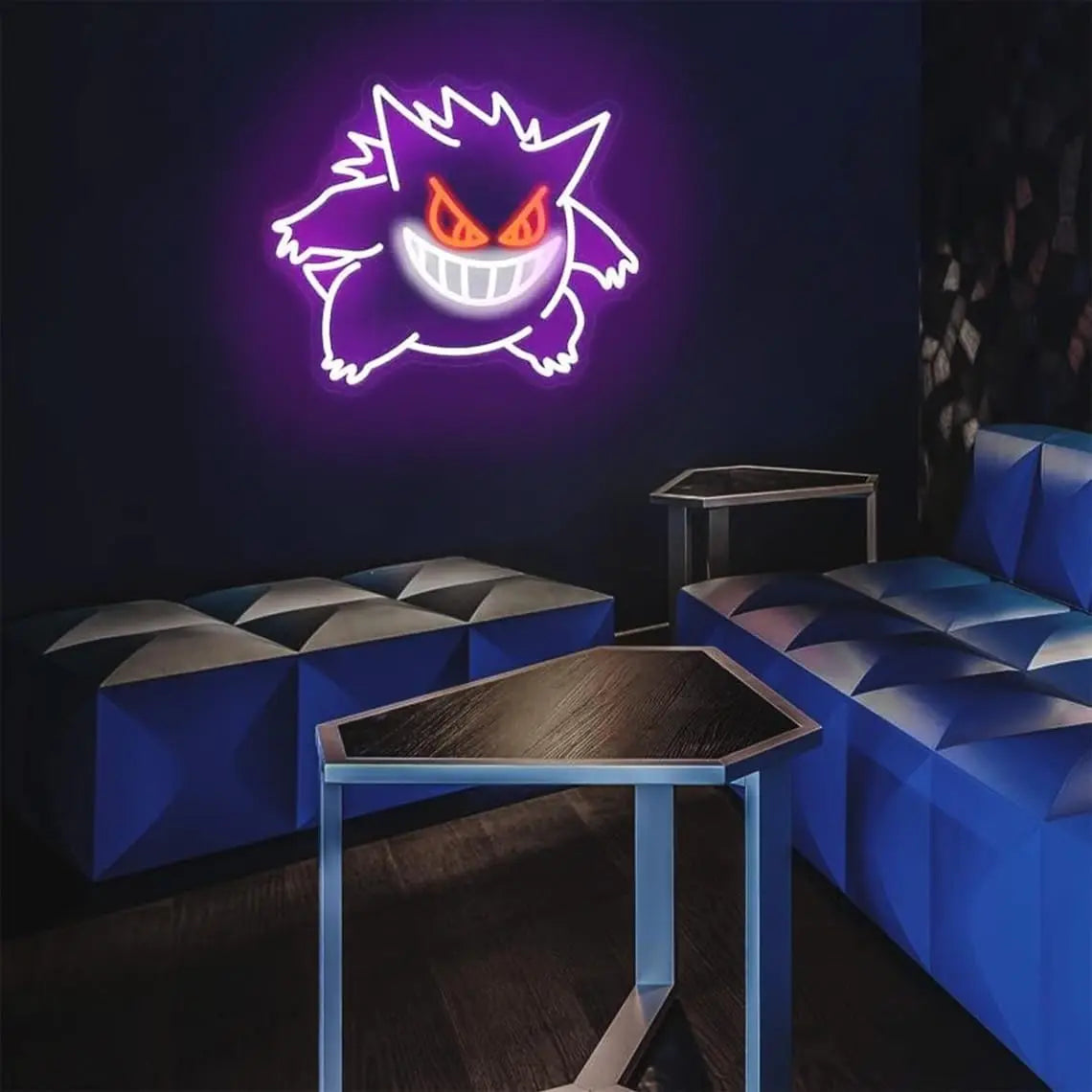 Gengar Cartoon LED Neon Sign - Image 4
