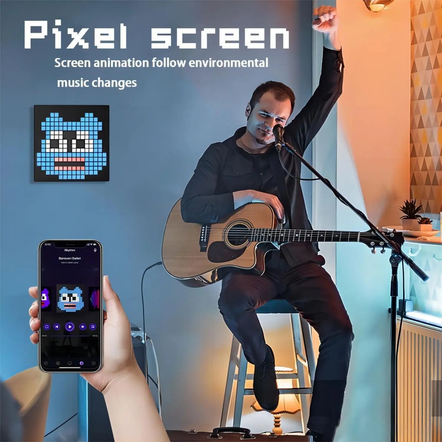 LED Pixel Matrix Bluetooth Smart Display 64x64 - Image 5