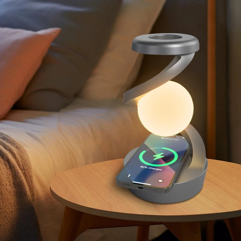 Charging LED Night Lamp – Motion Sensor Floating Bedside Light - Image 4