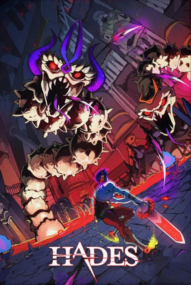 Classic Hades Game Cover Poster – Canvas Wall Art for Gaming Room Decor - Image 23