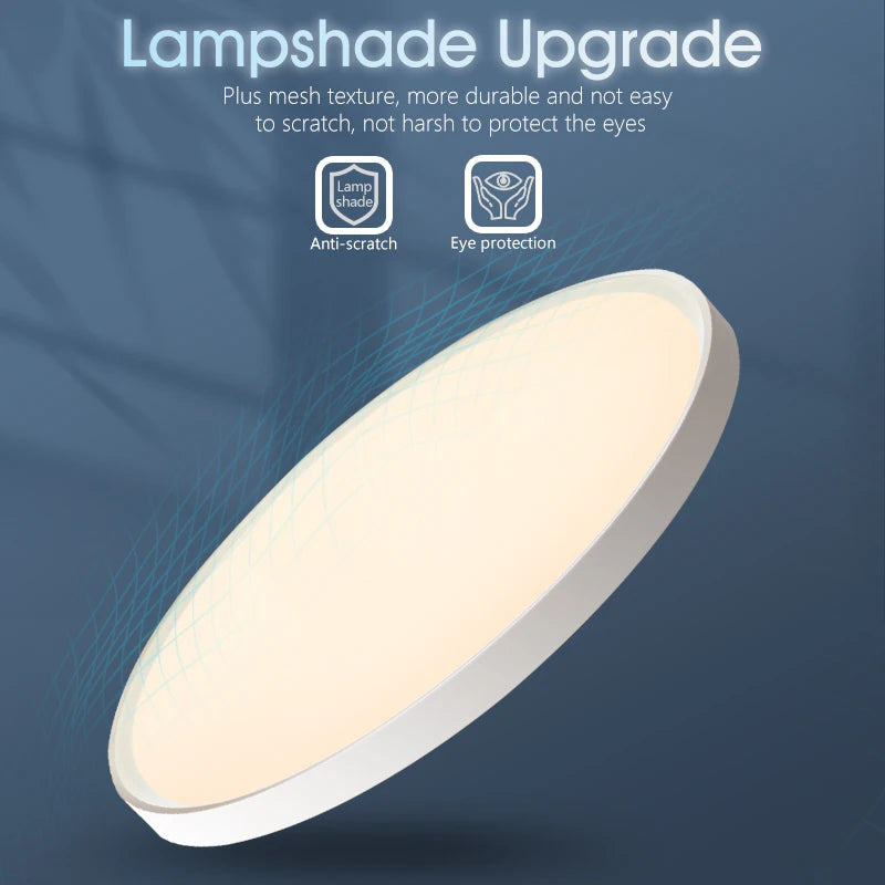 LED Smart Ceiling Lamp – RGB+CW Dimmable Light with APP & Remote Control, Music Speaker for Home Decor - Image 4