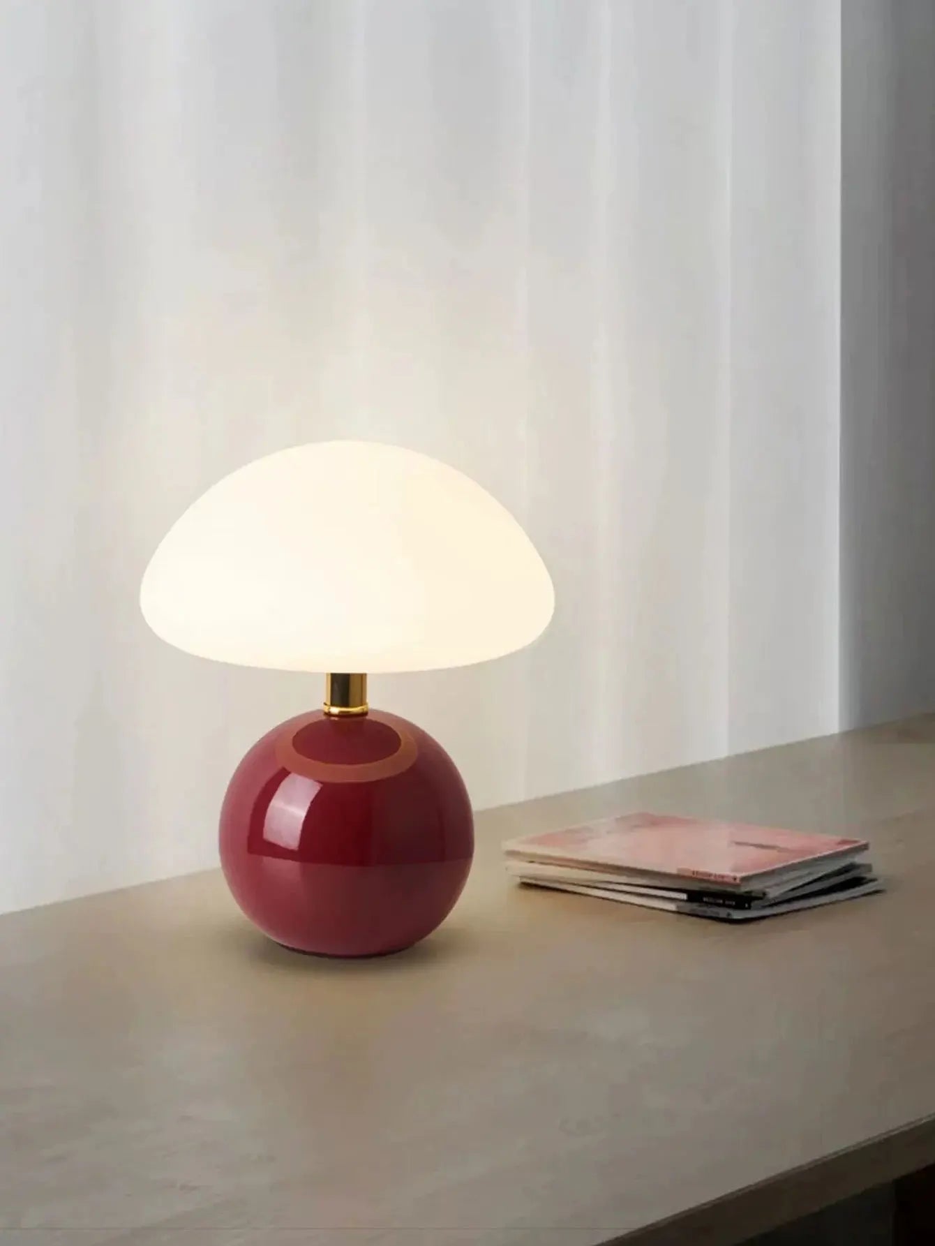 Mushroom USB Table Lamp – Cute Decorative Night Light for Bedroom & Desk - Image 5