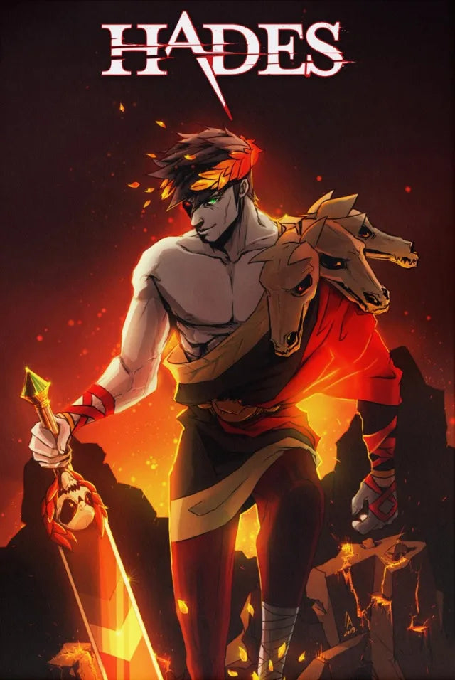 Classic Hades Game Cover Poster – Canvas Wall Art for Gaming Room Decor - Image 17
