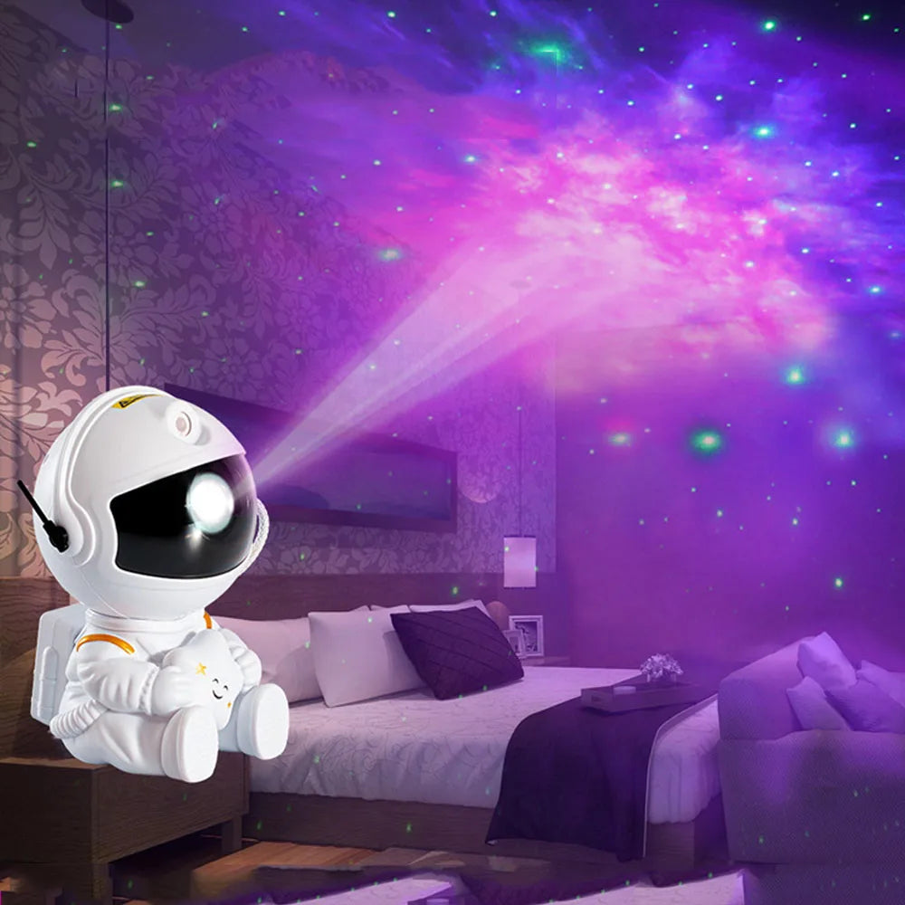 New Spaceman Projection Light – Star Galaxy LED Night Light for Room & Party Decoration - Image 3