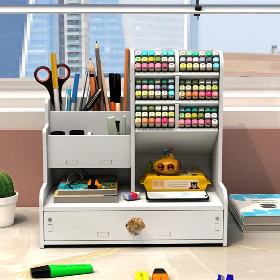 DIY Space-Saving Large-Capacity Pen Holder