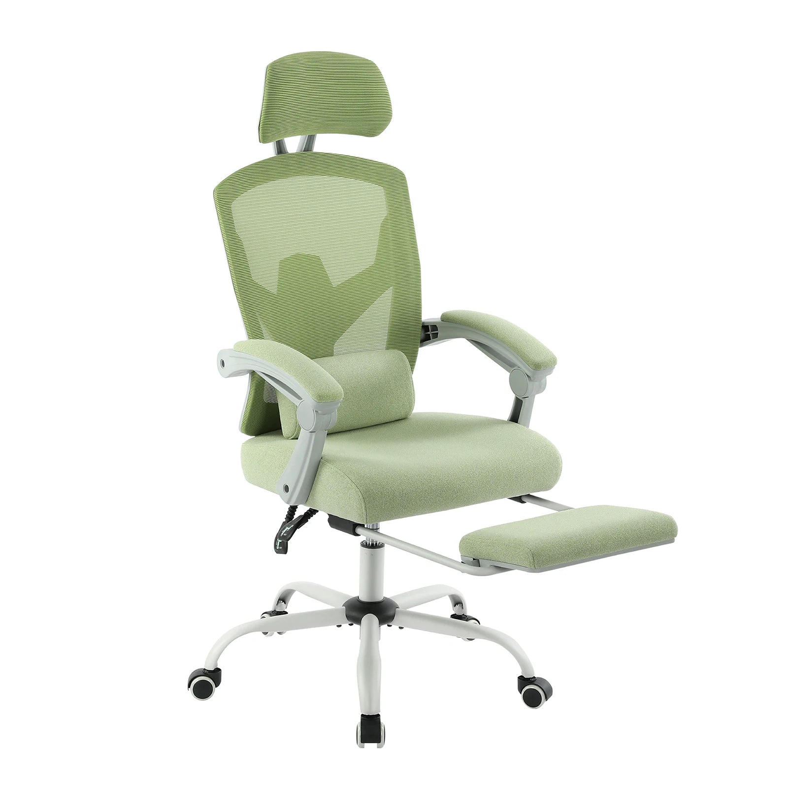 JHK Ergonomic Reclining High Back Mesh Gaming Chair – Rocking Computer Desk Chair with Lumbar Support - Image 6