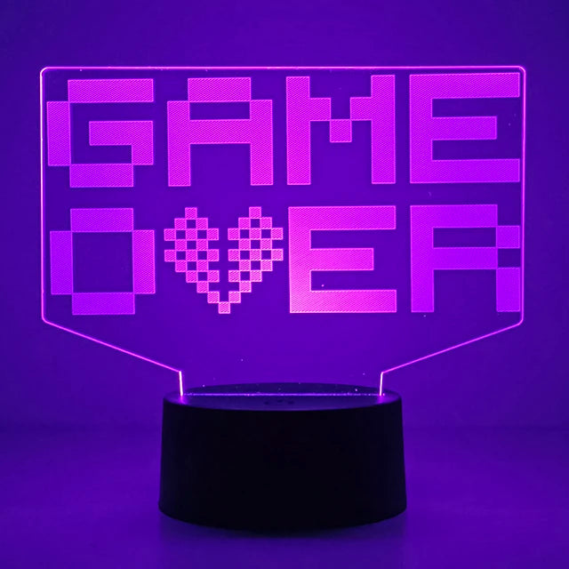 3D LED Gaming Table Lamp – Game-Themed Night Light for Kids & Gaming Room Decor - Image 32
