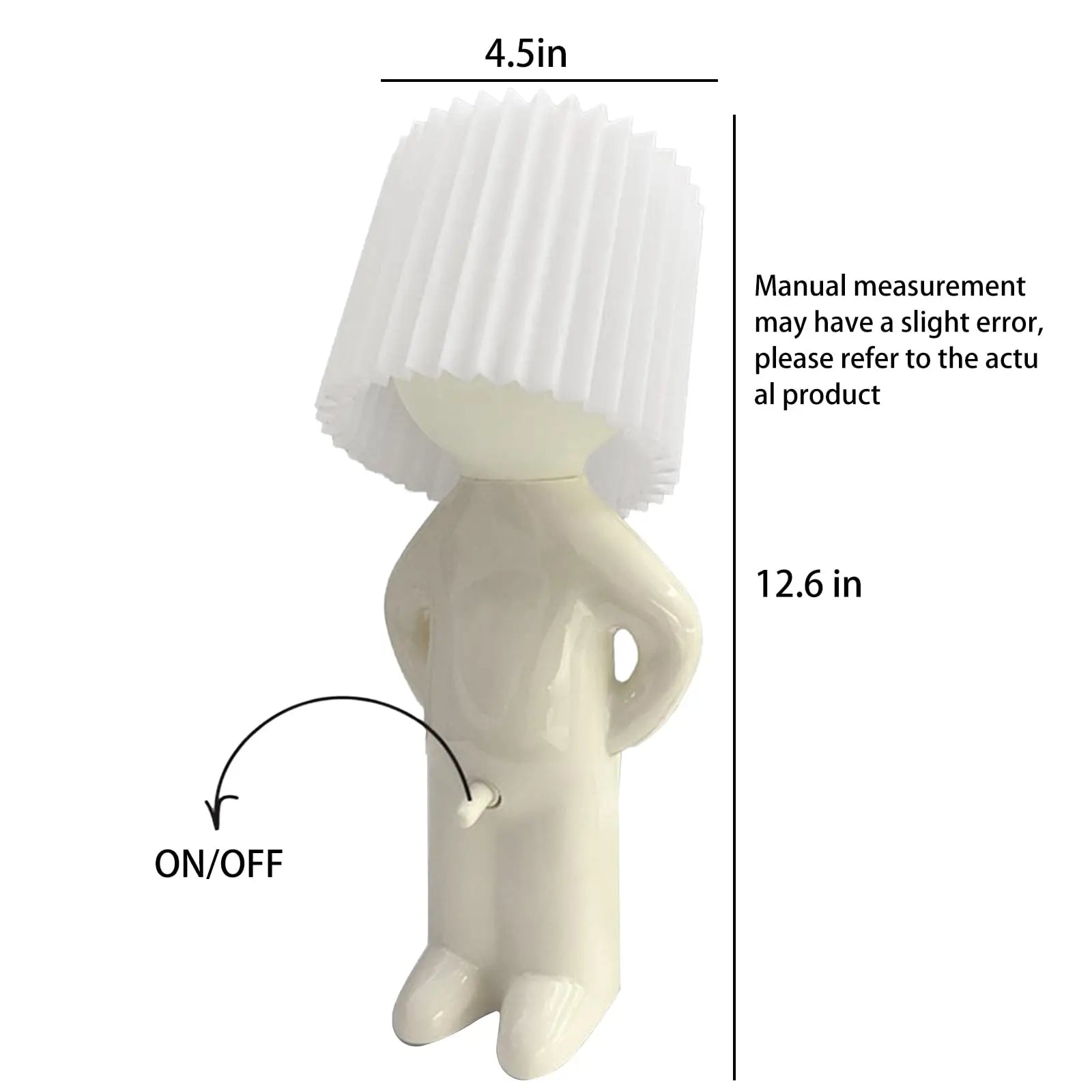 Creative Table Small Book Lights – Little Naughty Boy Night Light for Children & Home Decor - Image 3