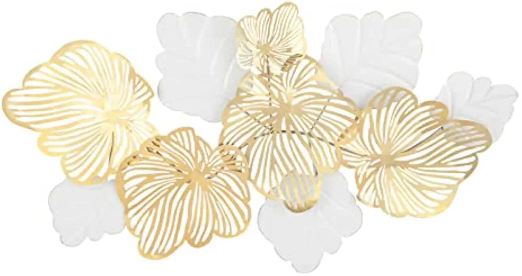 3D Metal Wall Decor – "Gold Flower Blooming" Handmade Leaf Sculpture for Modern Home Decoration - Image 6