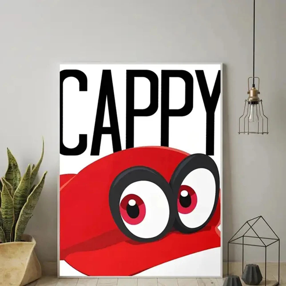 Classic Anime Movie Art Mario Poster Prints - Image 11