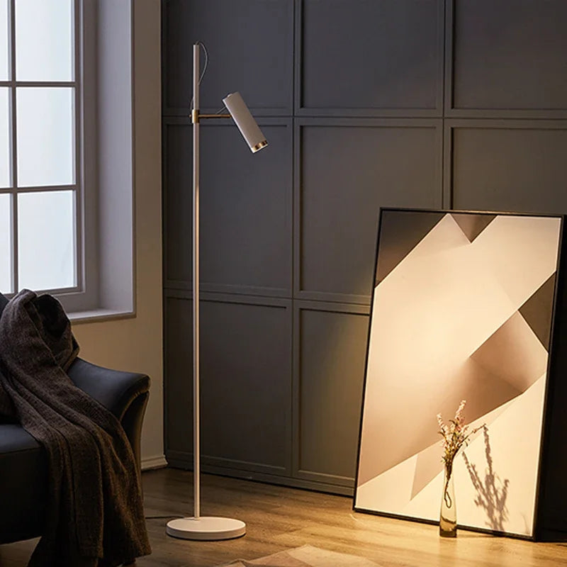 Modern Minimalist LED Adjustable Floor Lamp – Sleek Interior Light for Bedroom, Sofa & Living Room - Image 5