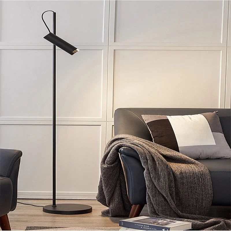 Modern Minimalist LED Adjustable Floor Lamp – Sleek Interior Light for Bedroom, Sofa & Living Room - Image 2
